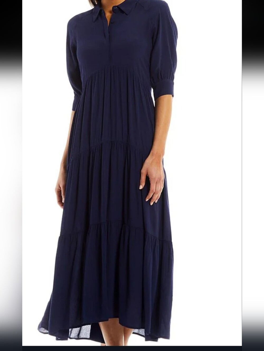 A Loves A Navy Dress